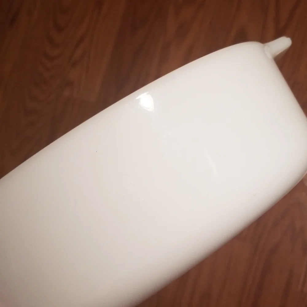 Vtg Dynaware pyrorey milk glass‎ casserole dish